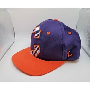 Zephyr Snapback Retro Clemson Tigers ACC NCAA Embroidered Big C